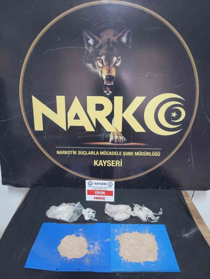 Kayseri’de uyuşturucu operasyonu