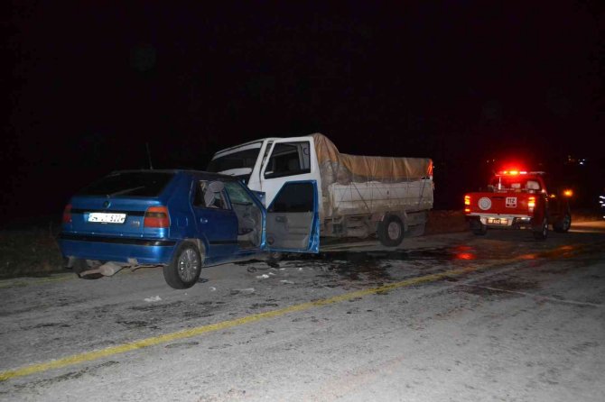 Tekirdağ’da feci kaza: Baba oğul ağır yaralandı