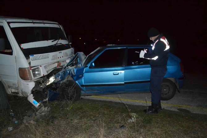 Tekirdağ’da feci kaza: Baba oğul ağır yaralandı