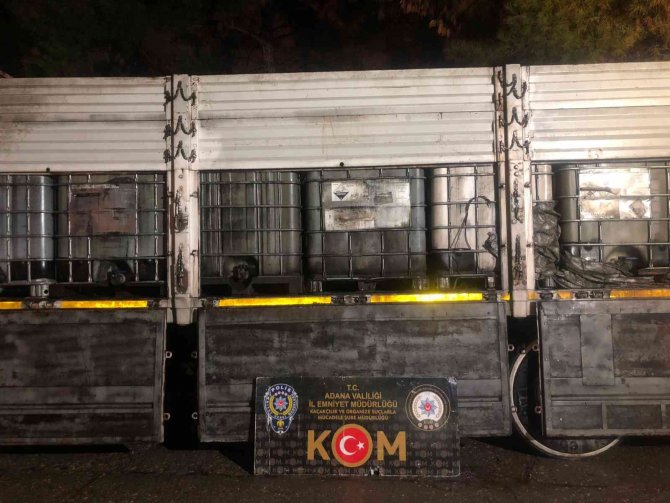 Adana’da kaçakçılık operasyonu