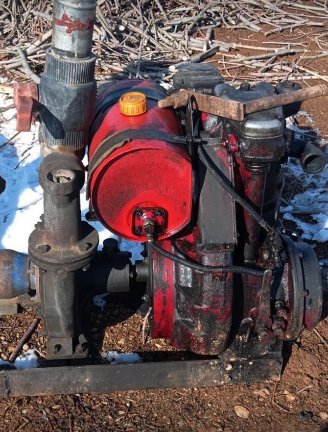 Hırsızlar bu sefer tarladan pancar motorunu çaldı