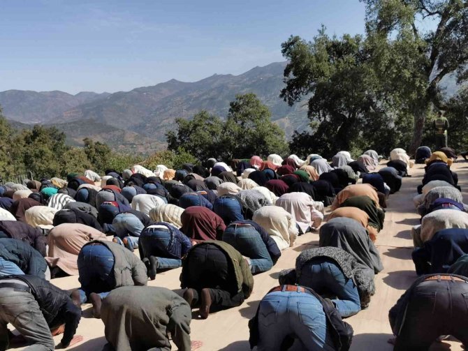 Fas’ta düştüğü kuyuda hayatını kaybeden Rayan son yolculuğuna uğurlandı