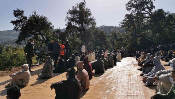 Fas’ta düştüğü kuyuda hayatını kaybeden Rayan son yolculuğuna uğurlandı