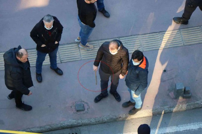 Trafikte korna kavgası