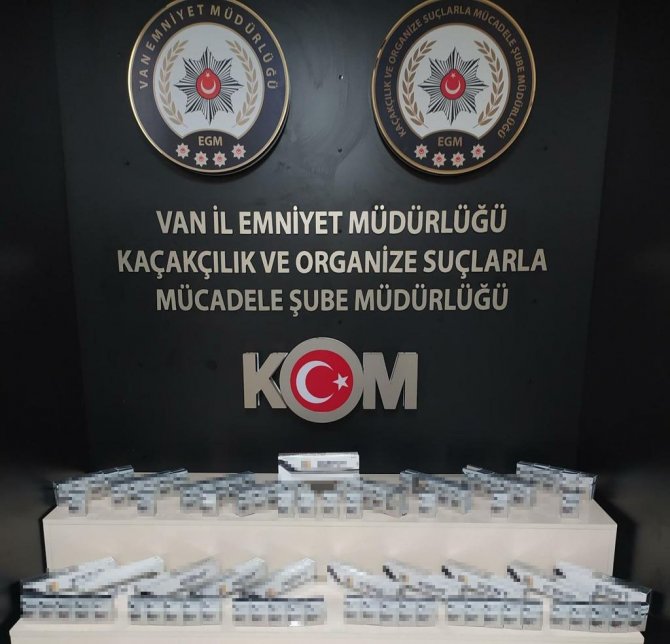 Van’da gümrük kaçakçılığı operasyonu