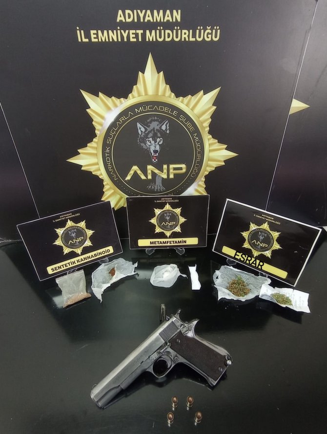 Bir haftada 32 şahsa uyuşturucudan işlem yapıldı