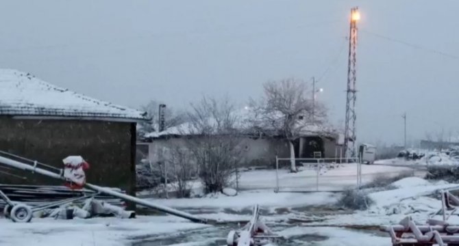 Kar yağışı Balkanlar’dan yurda giriş yaptı