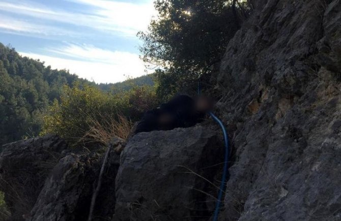Kayalıklarda erkek cesedi bulundu