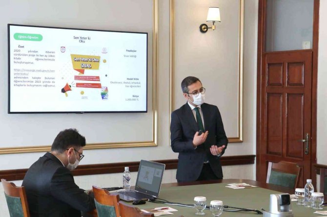 Milli Eğitim Müdürlüğü’nün çalışmaları ele alındı