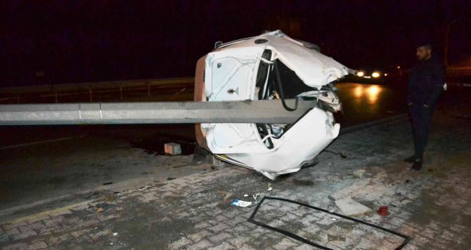 Konya’da yola çıkan köpek kazaya neden oldu!