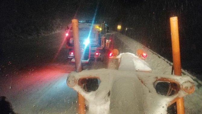 Antalya-Konya karayolu sadece otobüslere kontrollü şekilde açıldı