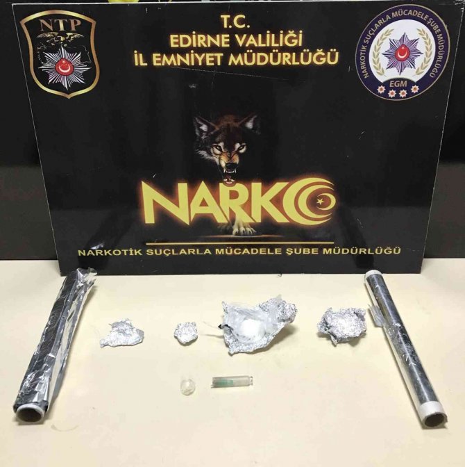 Evinde uyuşturucu ile yakalanan şahıs gözaltına alındı