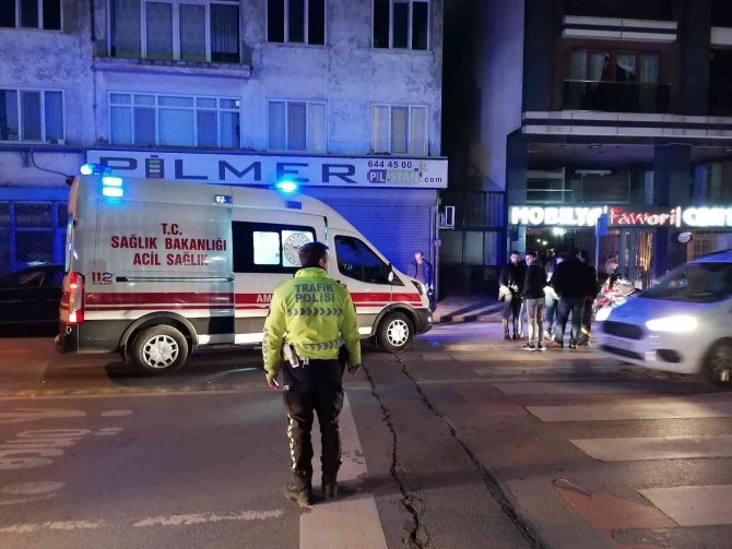 Panelvan aracın çarptığı yaya ağır yaralandı