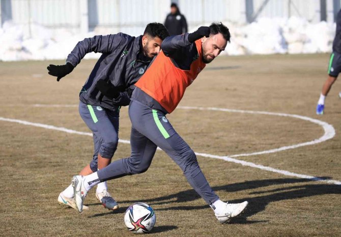 Konyaspor, Trabzonspor maçı hazırlıklarına devam ediyor