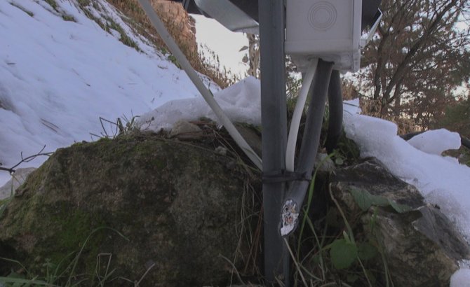 Kütahya Kalesi’nde kablo ve projektör ampulü hırsızlığı