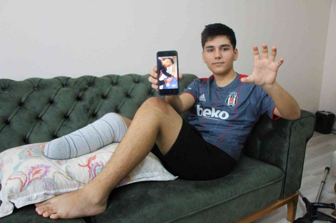 Tren kazasında sağ ayağını kaybeden Bulut: “Hedefim ampute milli takımında oynamak”