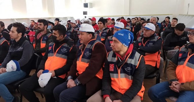 AFAD gönüllüleri eğitim kampında bir araya geldi