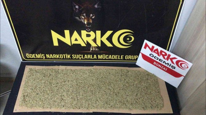 Ödemiş’te uyuşturucuyla yakalanan şahıs gözaltına alındı