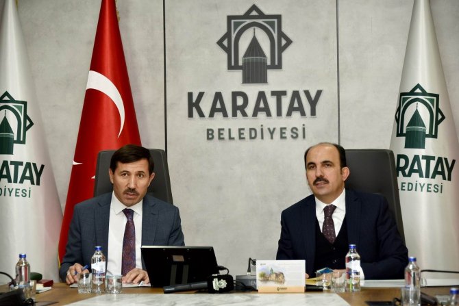 Başkan Altay ve Kılca Karatay’ın yatırım ile projelerini konuştu