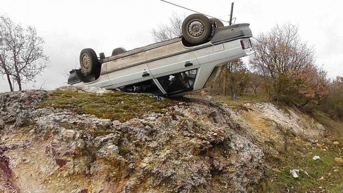 Çanakkale’de trafik kazası: 1 yaralı