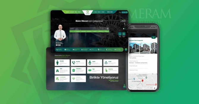Meram Belediyesi mobil uygulamada ve web sitesi yenilendi