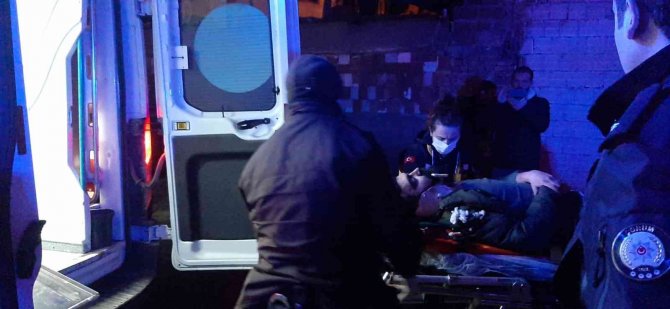 Yüksekten düşen şahıs yaralandı