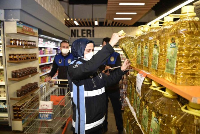 Zabıta ekiplerinden fiyat denetimi