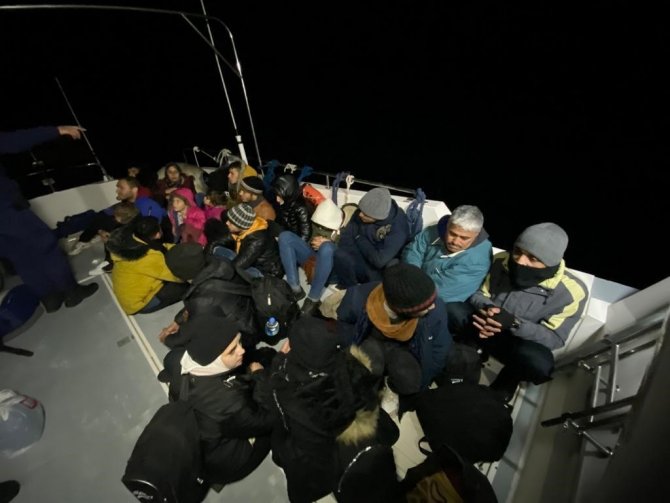 25 düzensiz göçmen yakalandı