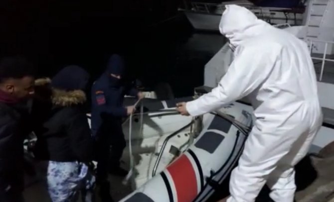 39 düzensiz göçmen kurtarıldı