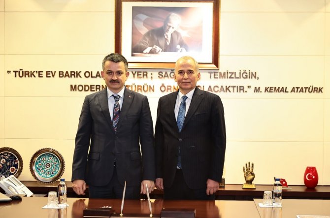 Bakan Pakdemirli, Denizli’yi Ege’ye örnek gösterdi