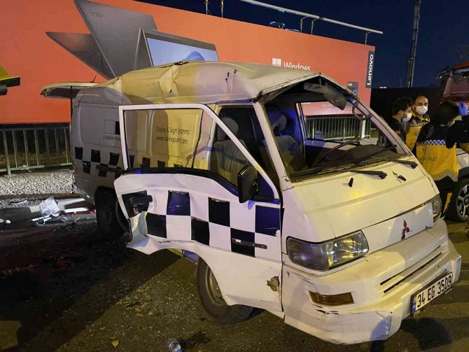 E-5’te zincirleme trafik kazası: 2 yaralı