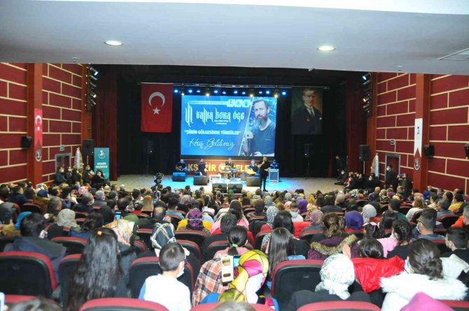 Akşehir’de Talha Bora Öge ile şiir ve türkü şöleni
