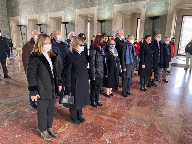 Nobel ödüllü Aziz Sancar, Anıtkabir'i ziyaret etti