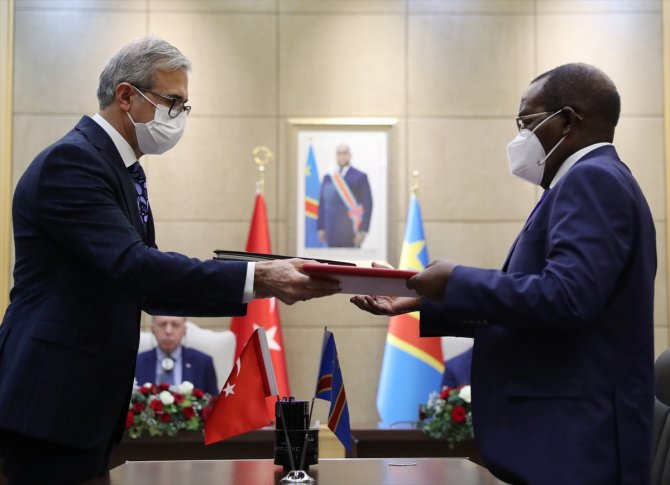 Türkiye ile Kongo Demokratik Cumhuriyeti arasında 7 anlaşma imzalandı