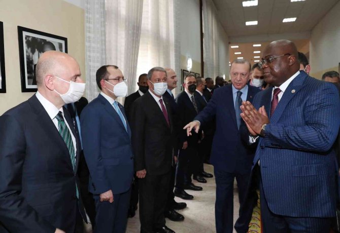 Cumhurbaşkanı Erdoğan, Kongo Demokratik Cumhuriyeti'nde