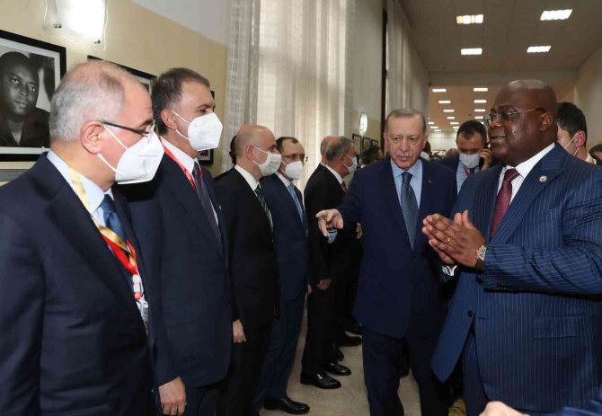 Cumhurbaşkanı Erdoğan, Kongo Demokratik Cumhuriyeti'nde