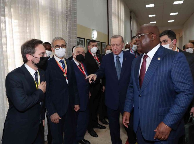 Cumhurbaşkanı Erdoğan, Kongo Demokratik Cumhuriyeti'nde