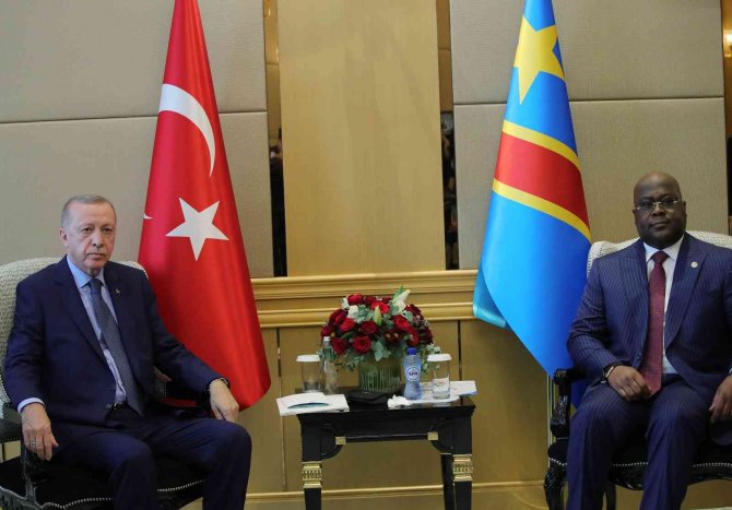 Cumhurbaşkanı Erdoğan, Kongo Demokratik Cumhuriyeti'nde