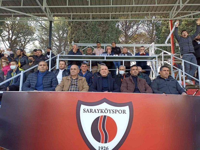 Sarayköyspor evinde rahat kazandı