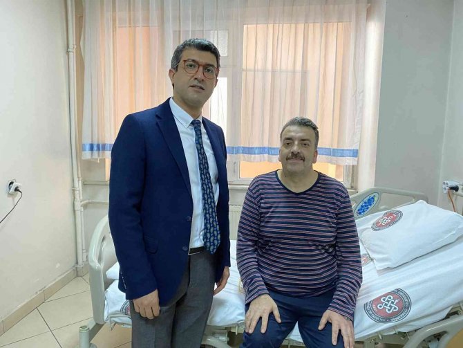 Almanya’da yaşayan hasta Türkiye’de şifa buldu