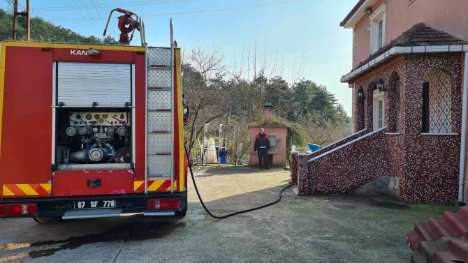 Baca yangını paniğe neden oldu