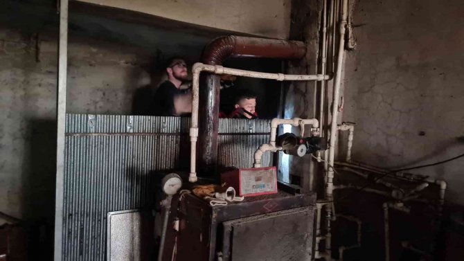 Baca yangını paniğe neden oldu