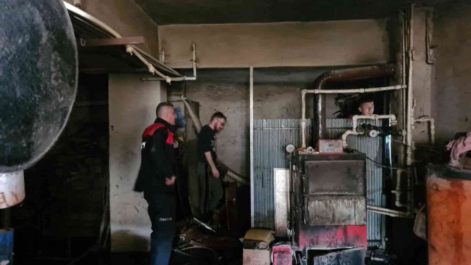 Baca yangını paniğe neden oldu