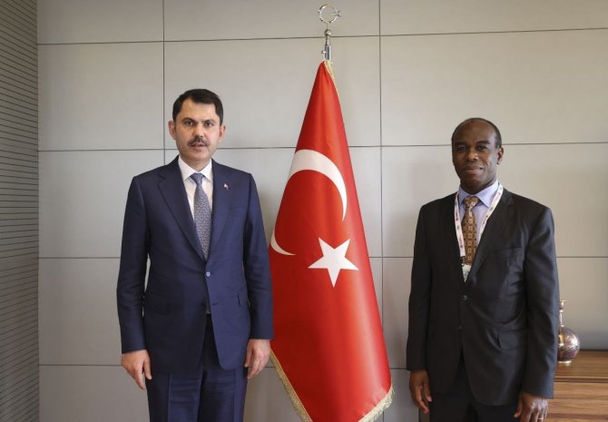 Bakan Kurum, Dünya Bankası Türkiye Direktörü ile görüştü