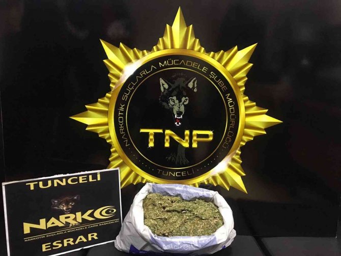 Tunceli’de uyuşturucu operasyonu: 3 gözaltı