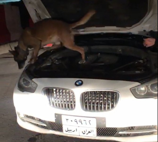 Yabancı plakalı araçta 18 kilo eroini ‘Stark’ buldu