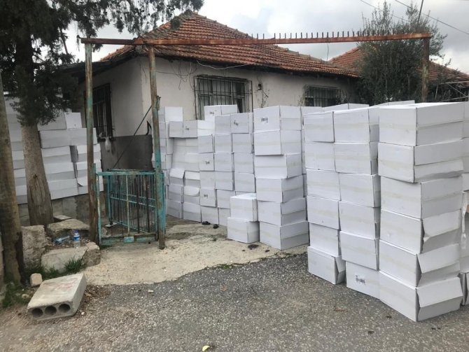 Antalya’da 1 milyon 200 bin TL değerinde kaçak tütün operasyonu