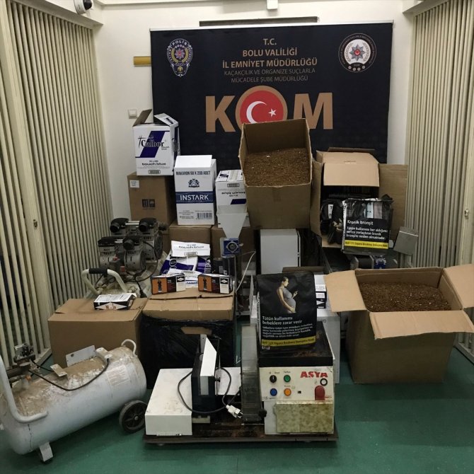 Piyasaya kaçak sigara süren zanlı yakalandı