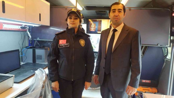 Konya Emniyeti suç ve suçlularla mücadelede bilim ve teknolojiden faydalanıyor