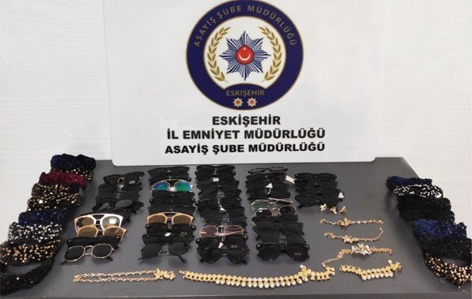 Süslü hırsız tutuklandı